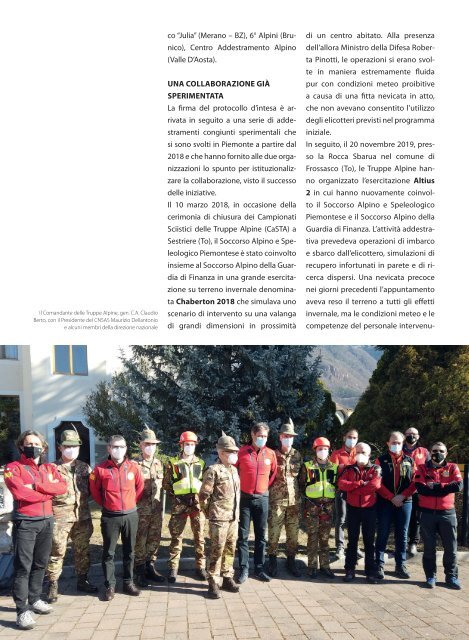 La rivista istituzionale del Soccorso Alpino e Speleologico - n. 78, agosto 2021