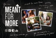 Meant for More | Gospel Tract