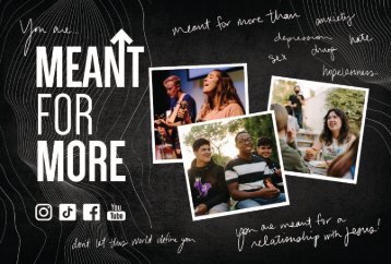 Meant for More | Gospel Tract