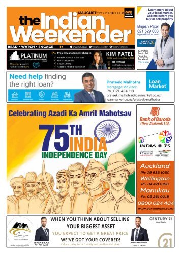 The Indian Weekender, 13 August 2021