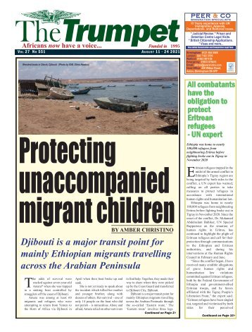 The Trumpet Newspaper Issue 551 (August 11 - 24 2021)