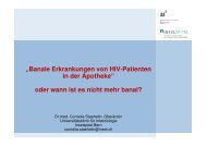 „Banale Erkrankungen von HIV-Patienten in der Apotheke“ oder ...