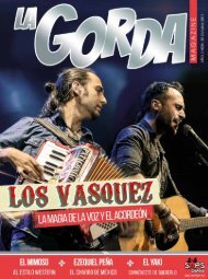 La Gorda Magazine Año 3 Edición Número 35 Octubre 2017 Portada: Los Vasquez