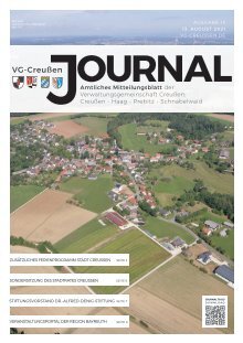 Creußen Journal - Ausgabe 13.08.2021