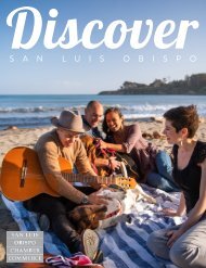 Discover: San Luis Obispo Chamber of Commerce Visitors Guide 2021/2022