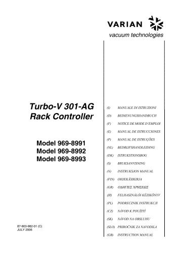 Turbo-V 301-AG Rack Controller