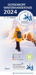 Ochsenkopf Winterwandertage im Januar 2024