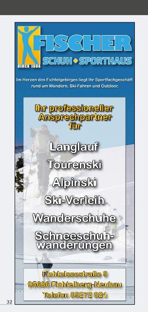 Ochsenkopf Winterwandertage im Januar 2024