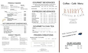 Cancun Cafe And Mexican Grill Menu Cancun Cafe And Mexican Grill Menu