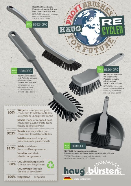Flyer Brushes For Future PROFI