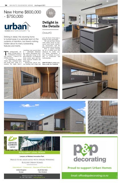 Waikato Business News July/August 2021