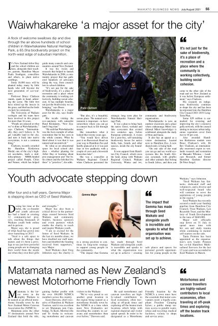 Waikato Business News July/August 2021