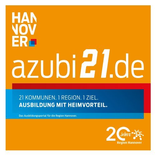 MesseMagazin zur 30. beruf & bildung 2021 am 17./18. September 2021 im HCC Hannover