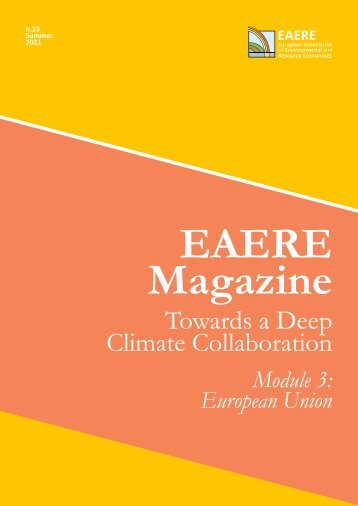EAERE Magazine - N.13 Summer 2021