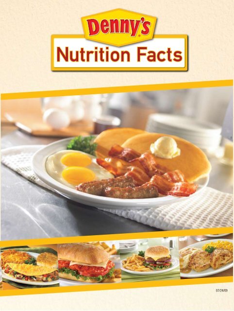 Denny's : Brunch,Breakfast,Burgers & Sandwiches,Pancakes,Fit Fare