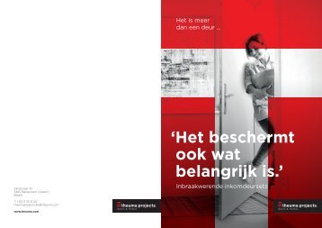 Brochure inbraakwerende deursets NL - theuma projects 08 2021 - spread