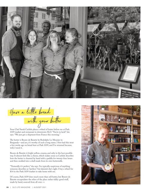 SLO LIFE Magazine AugSep 2021 