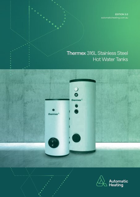 Thermex 316L Stainless Steel Tanks brochure
