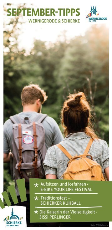 Wernigerode & Schierke September Tipps 2021