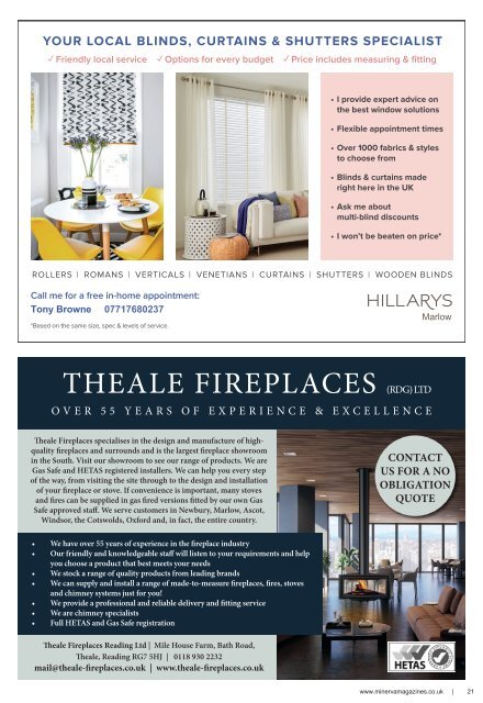 Henley and Marlow Lifestyle Sep - Oct 2021