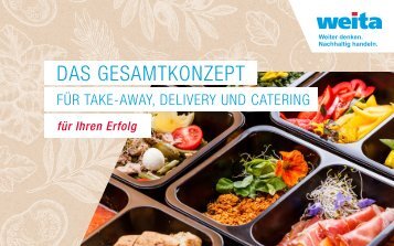 Gesamtkonzept - Take-Away, Delivery und Catering