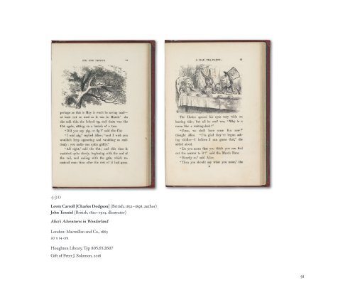 Animals Are Us: Anthropomorphism in Children’s Literature; Celebrating the Peter J. Solomon Collection 
