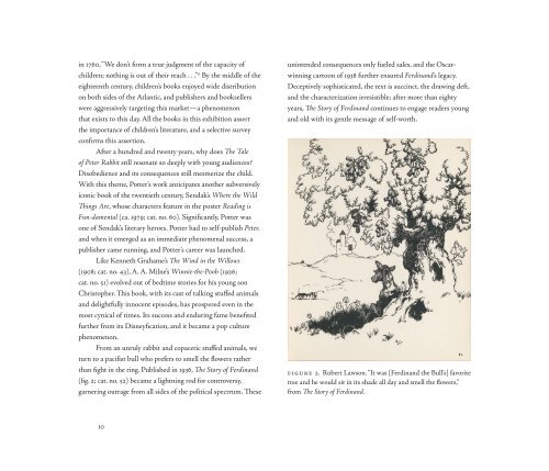 Animals Are Us: Anthropomorphism in Children’s Literature; Celebrating the Peter J. Solomon Collection 