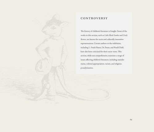 Animals Are Us: Anthropomorphism in Children’s Literature; Celebrating the Peter J. Solomon Collection 