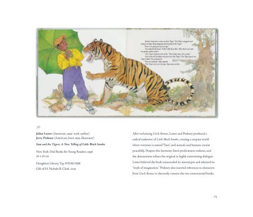 Animals Are Us: Anthropomorphism in Children’s Literature; Celebrating the Peter J. Solomon Collection 