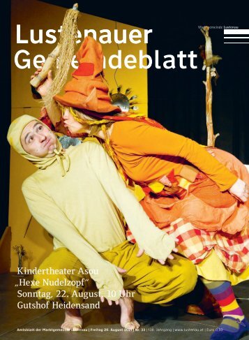 Lustenauer Gemeindeblatt Nr. 33 | Freitag 20. August 2021