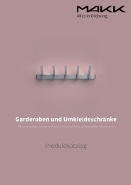 MAKK Garderoben und Umkleideschränke