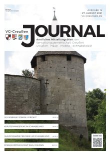 Creußen Journal - Ausagabe 10.09.21