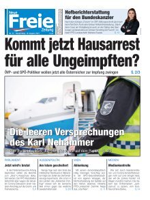 Kommt jetzt Hausarrest für alle Ungeimpften?