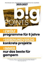 bigPOINTS_Zukunftsprogramm für Gampern 2021-2027