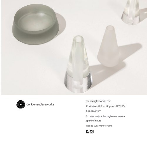 Local Canberra // Local Design exhibition catalogue - Canberra Glassworks 2021