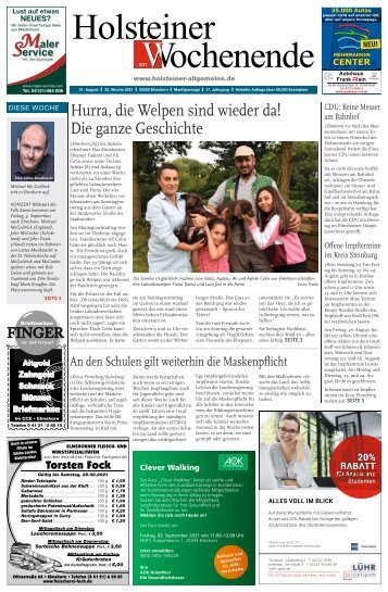 Holsteiner am Wochenende 33 2021