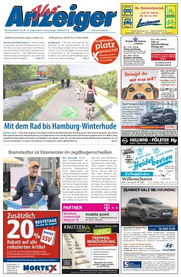 Ihr Anzeiger Bad Bramstedt 33 2021