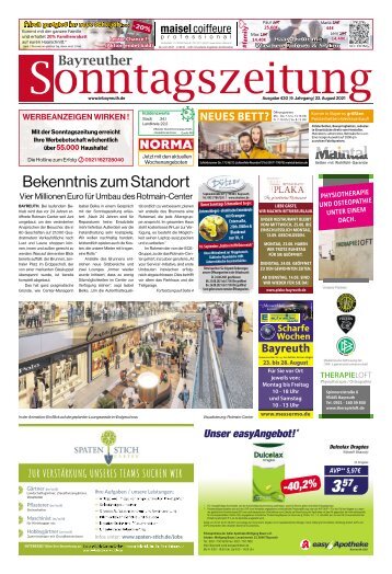 2021-08-22 Bayreuther Sonntagszeitung