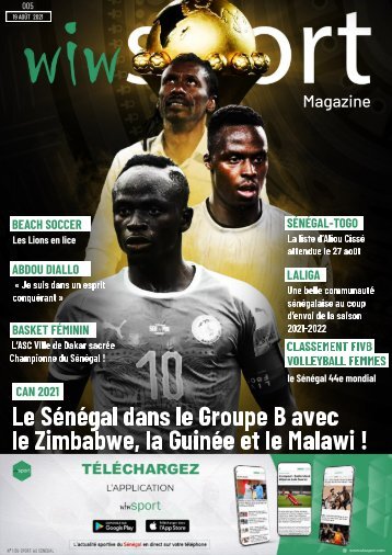 wiwsport Magazine n°05 - 19 août 2021