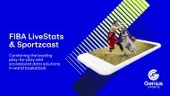 FIBA LiveStats & ScoreLink Overview - Genius Sports