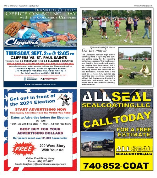 Groveport Messenger - August 22nd, 2021