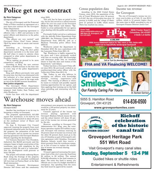 Groveport Messenger - August 22nd, 2021