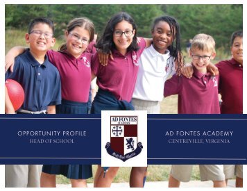 Ad Fontes Academy Head of School Opportunity Profile