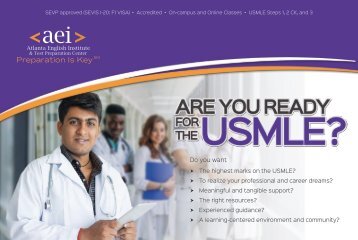 USMLE Test Preparation Course at AEI