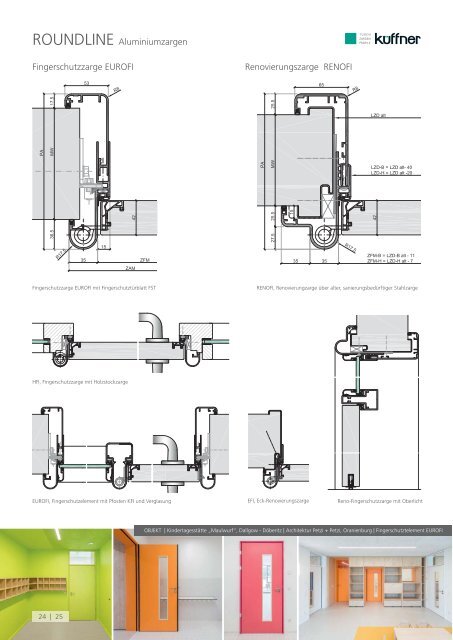 KUEFFNER Aluminum Door Jamb Systems