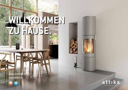 Attika Katalog : Kaminofen Holz &amp; Gas 2022