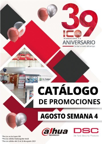 Catalogo Agosto 2021 Semana 4