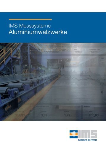 IMS Messsysteme für Aluminiumwalzwerke