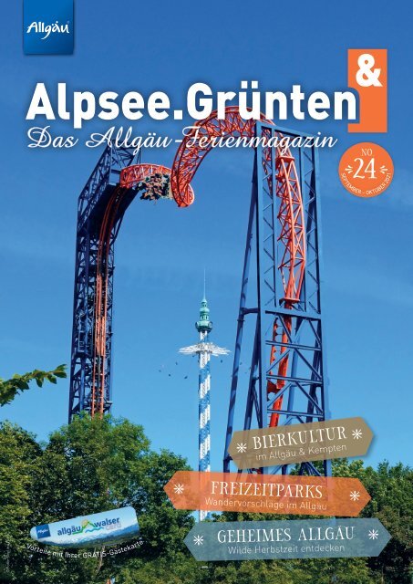 Alpsee Grünten & - Das Allgäu Ferienmagazin "Ausgabe 24"