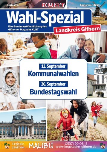 KURT 09/2021 Sonderveröffentlichung Wahl-Spezial Landkreis Gifhorn